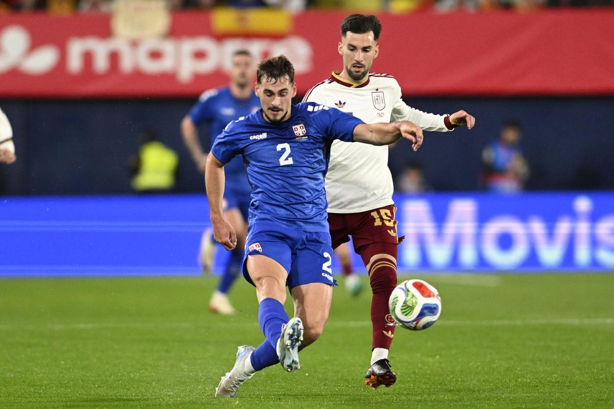 Amistoso: España - Serbia, en imágenes.