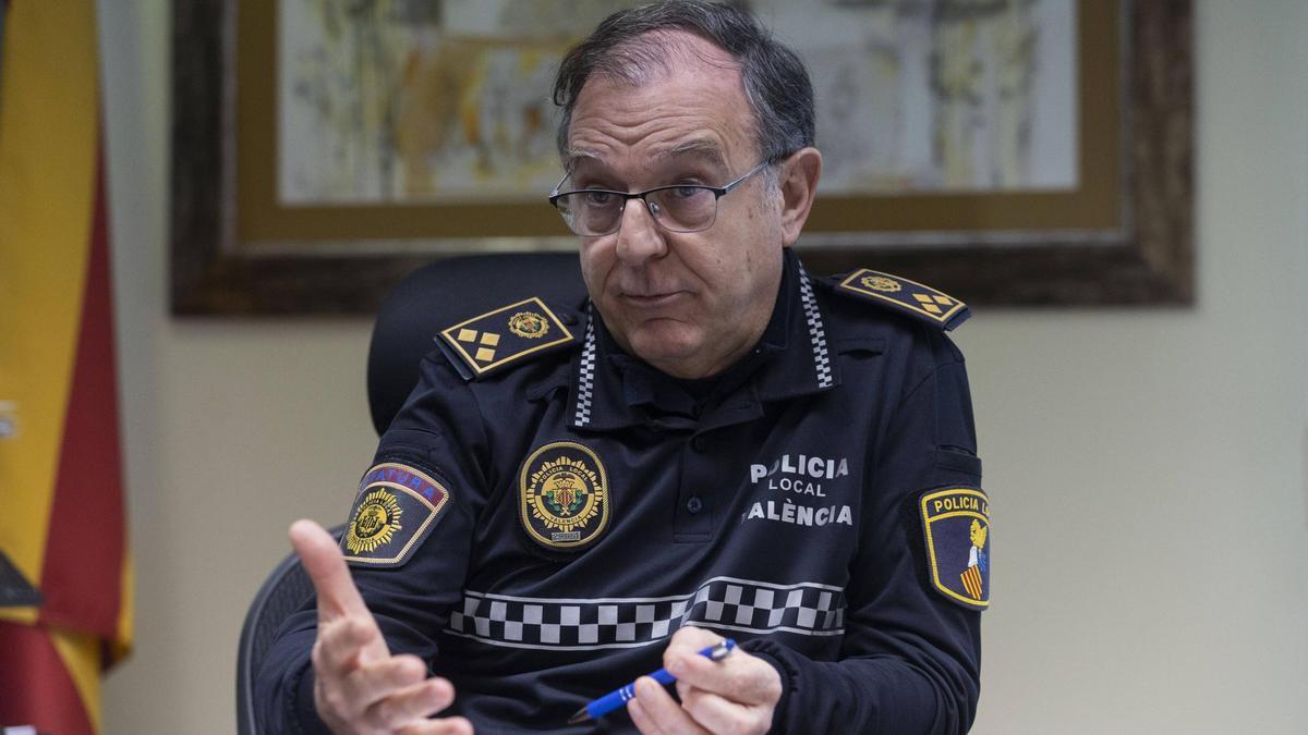 El exjefe de la Policía Local José Vicente Herrera está en el foco de la polémica.
