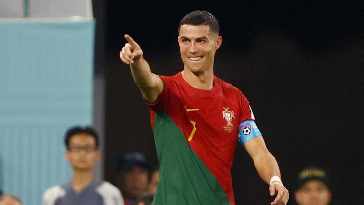 Cristiano Ronaldo, en un partido con Portugal.