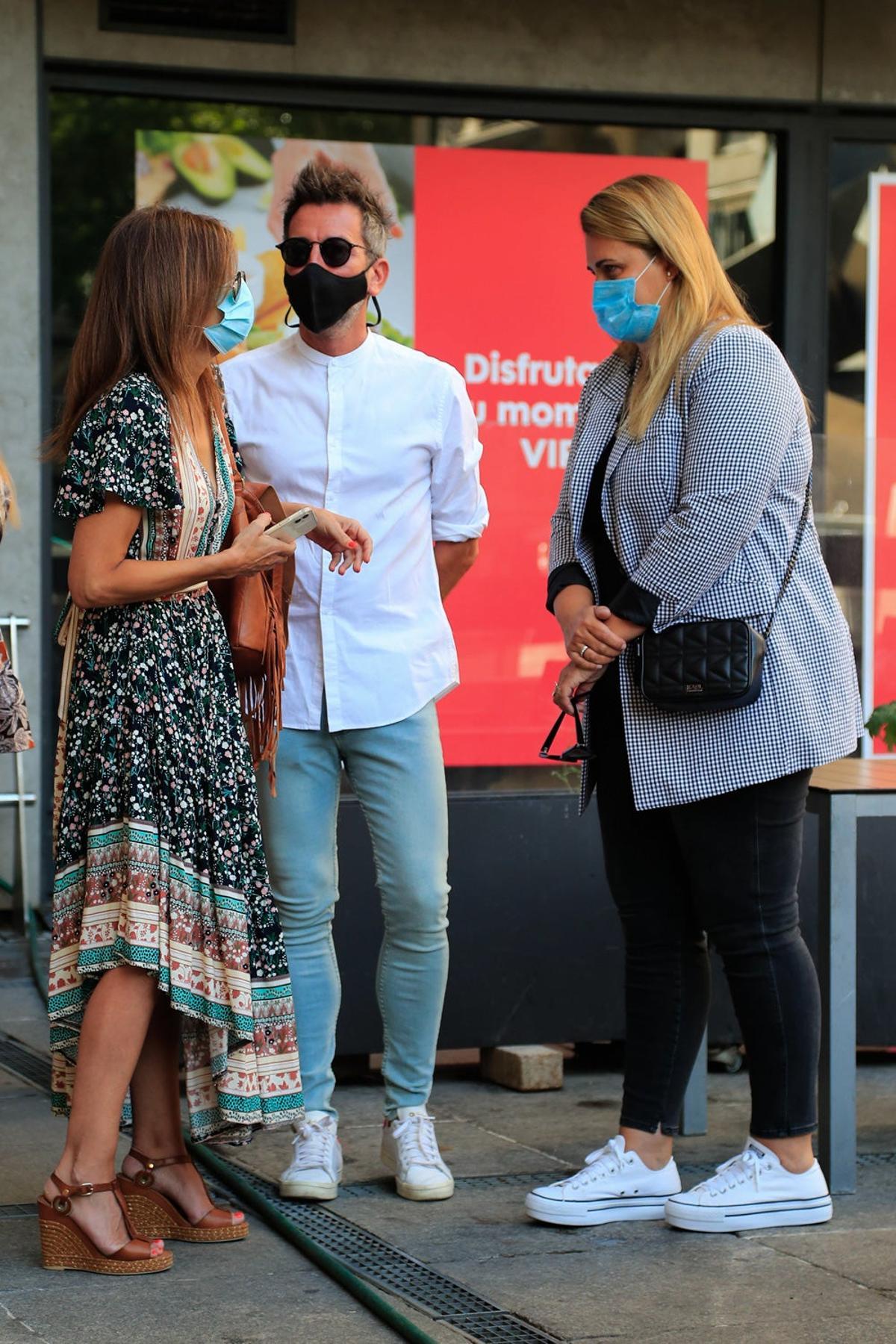 Gema López, Carlota Corredera y David Valldeperas