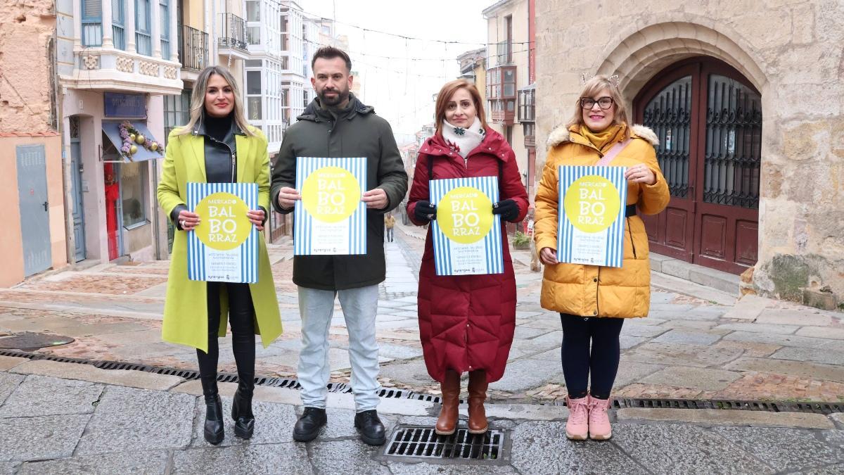 Acto de presentación del nuevo Mercado de Balborraz