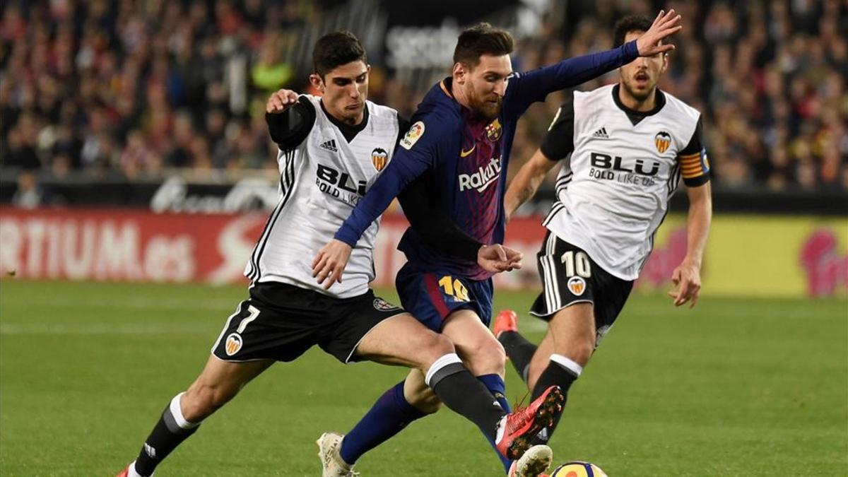 Guedes se ha ganado la admiración en Mestalla