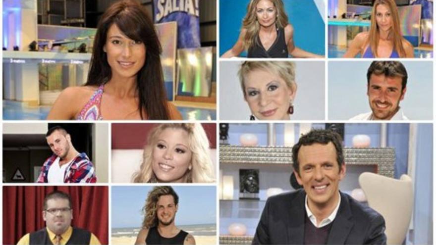 Los concursantes del &#039;Campamento de Verano&#039; de Telecinco