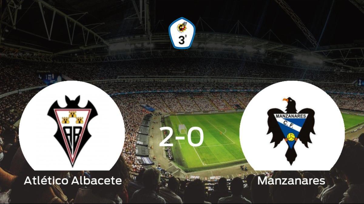 Los tres puntos se quedan en casa: Atlético Albacete 2-0 Manzanares