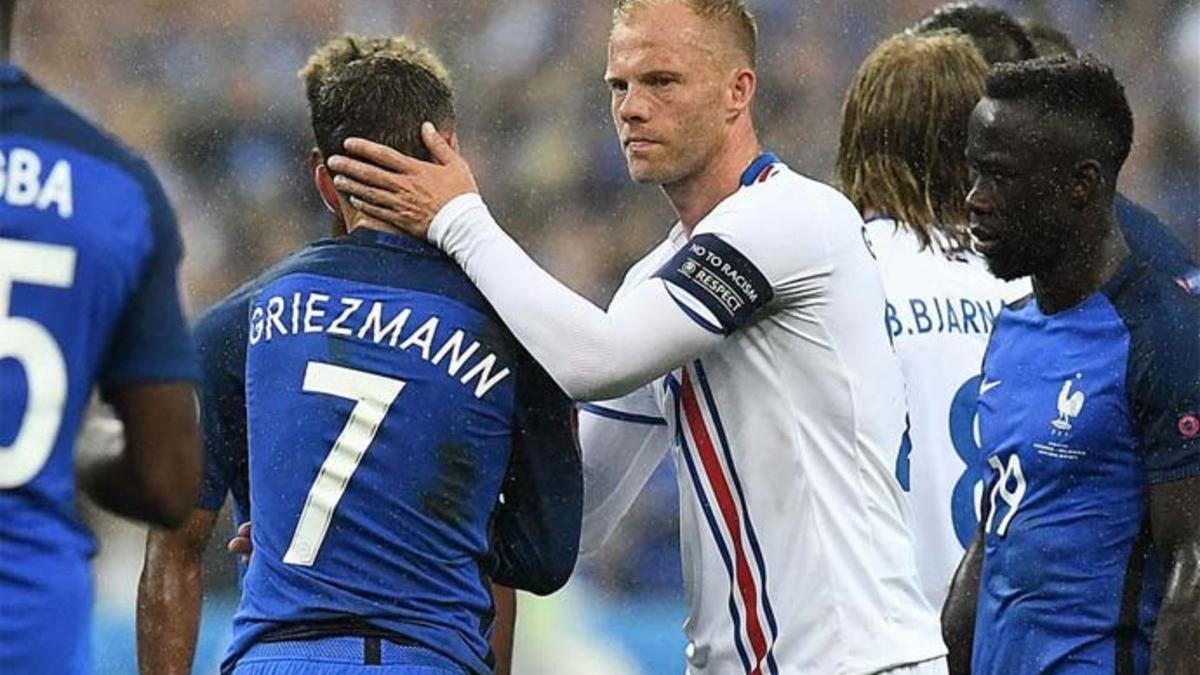 Gudjohnsen disputó los últimos minutos del Francia-Islandia