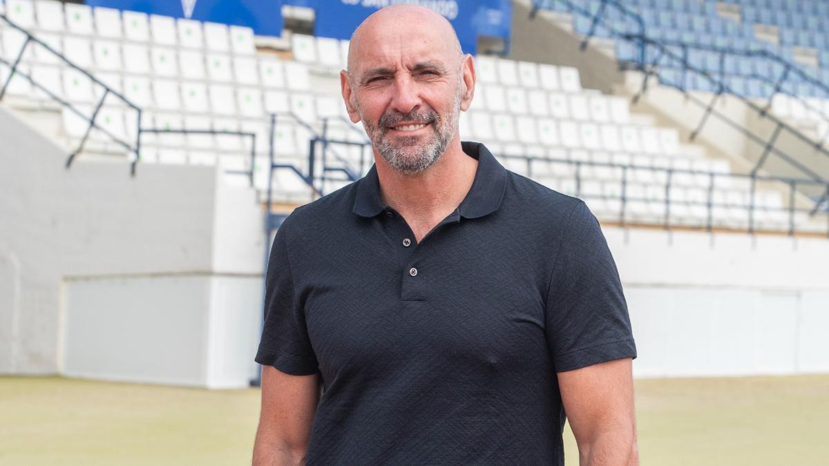 Monchi, presidente del CD San Fernando 1940