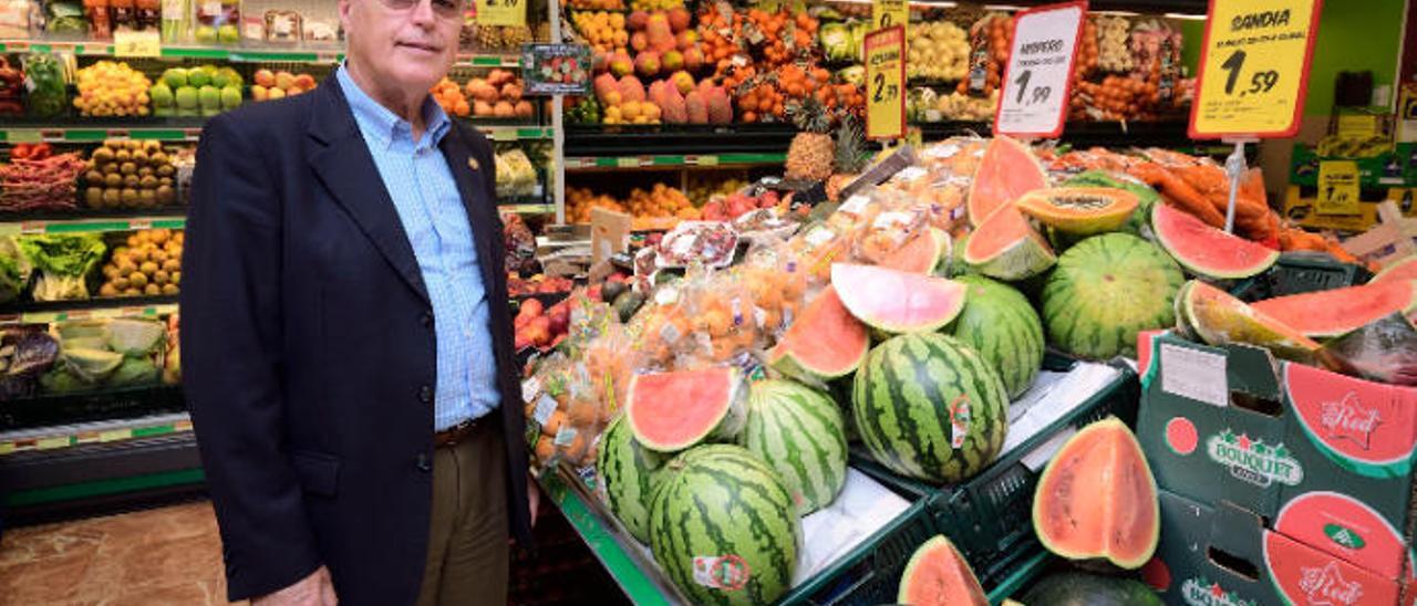 Ángel Medina, presidente de SPAR Gran Canaria y del ente de conservación del parque empresarial de El Goro.