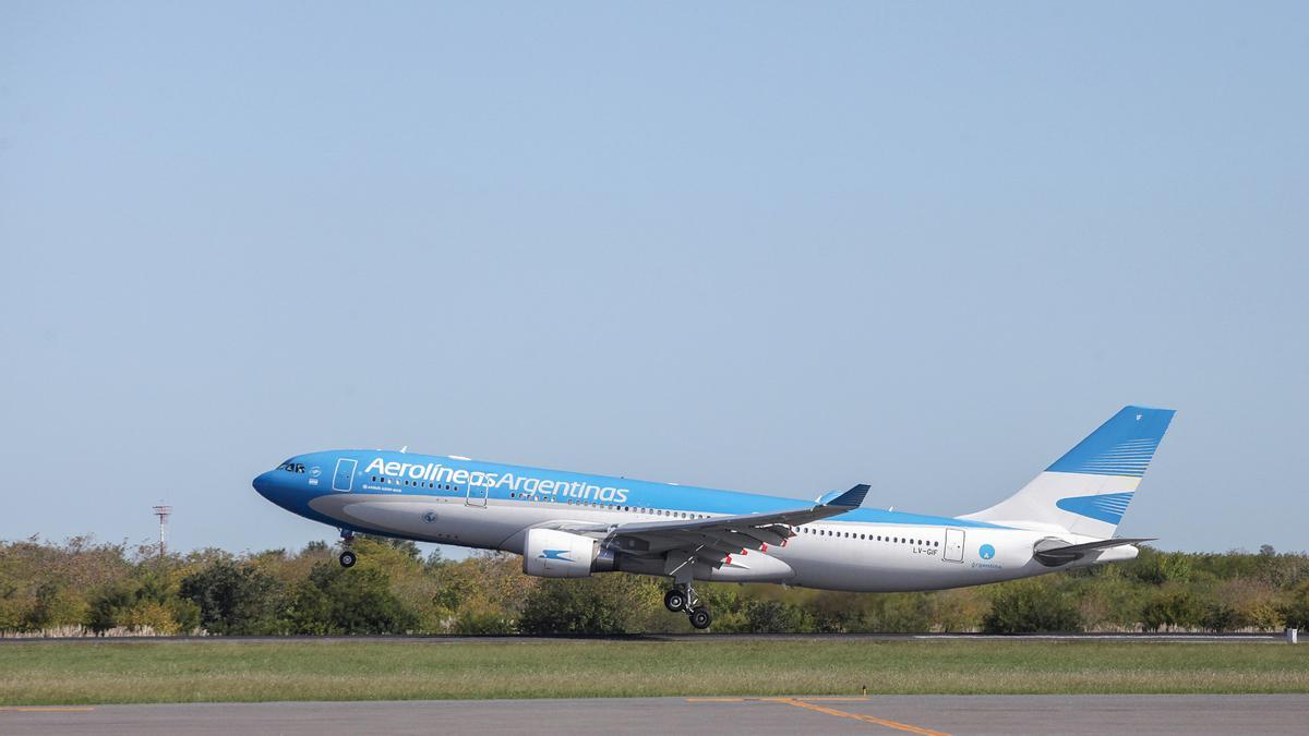 Un avión argentino en imagen de archivo.