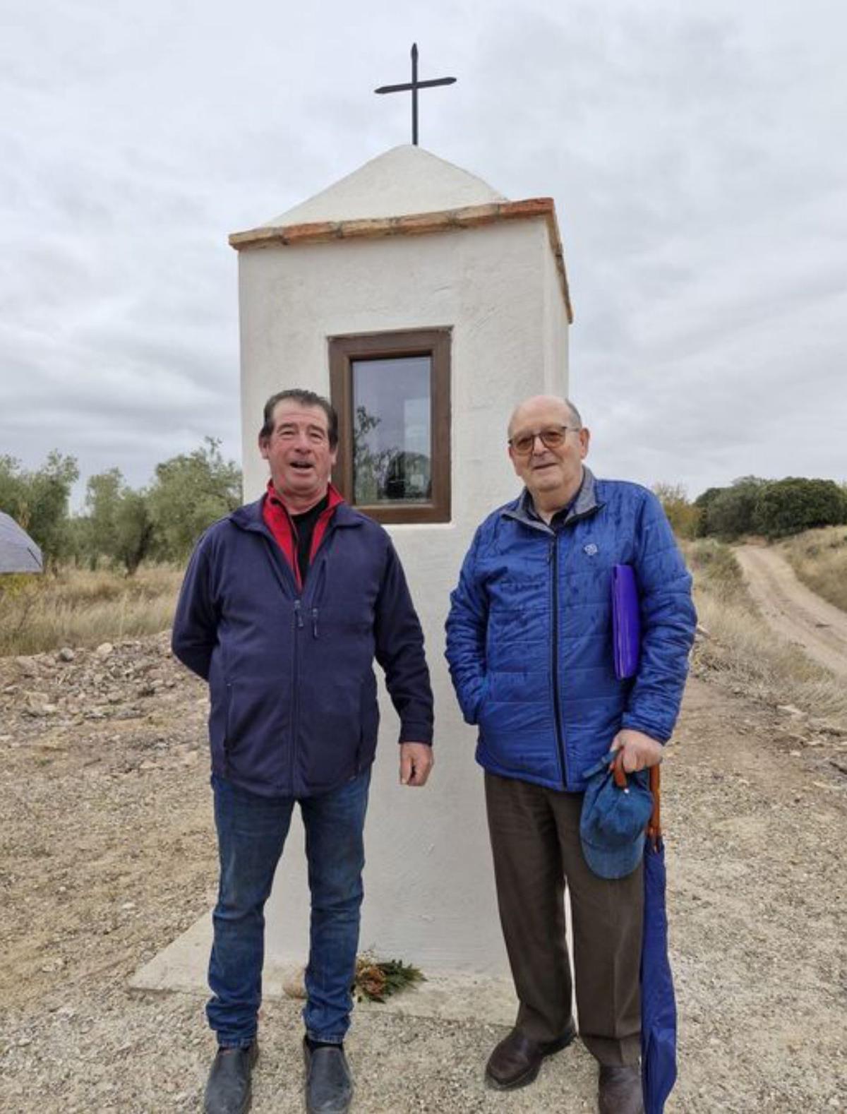 Ambel estrena el pilar votivo
de las Santas Reliquias