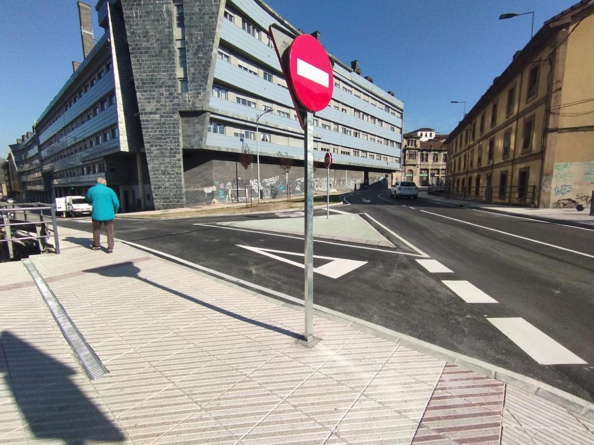 Uno de los tramos afectados por la obra.