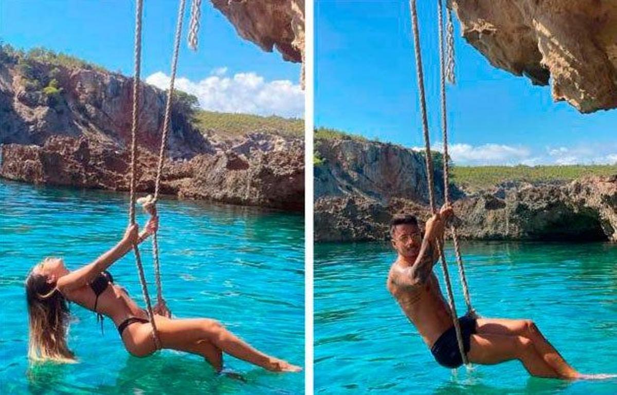 Andrea Gasca y Cristian Jerez ('LIDLT') en Ibiza