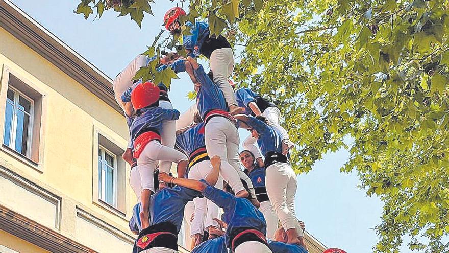 Un castell de 8 per deixar clar el retorn «de la gent i de la il·lusió» als Marrecs