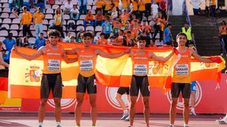 Jorge Hernández y el 4x100, descalificados tras ganar el oro