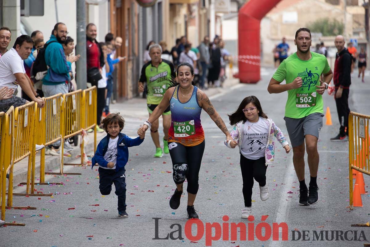 Carrera Popular Urbana y de la Mujer de Moratalla ‘La Villa, premio Marín Giménez (línea de meta)