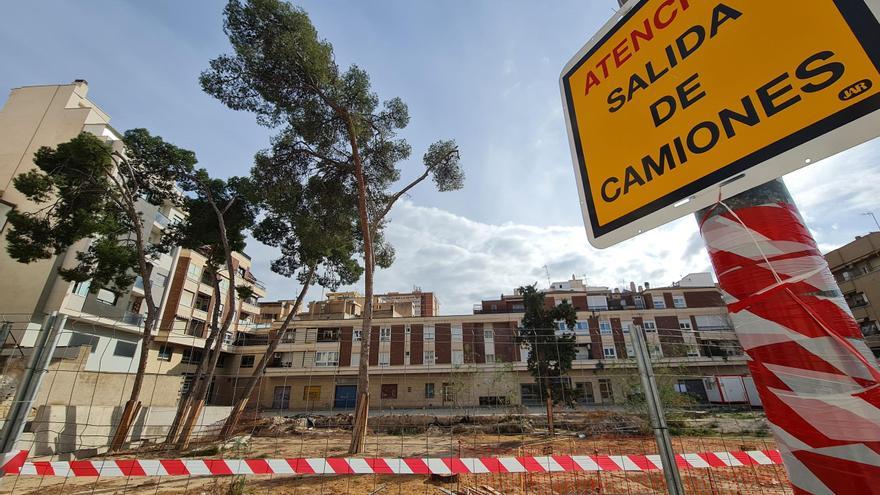 Elda retomará las obras de remodelación de la plaza Joan Miró tras un parón de casi dos años