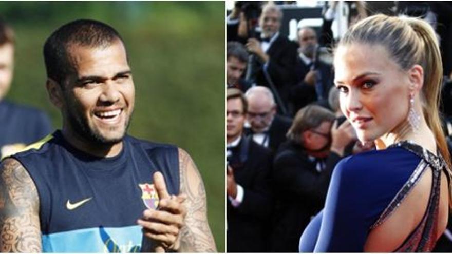 Dani Alves y Bar Refaeli