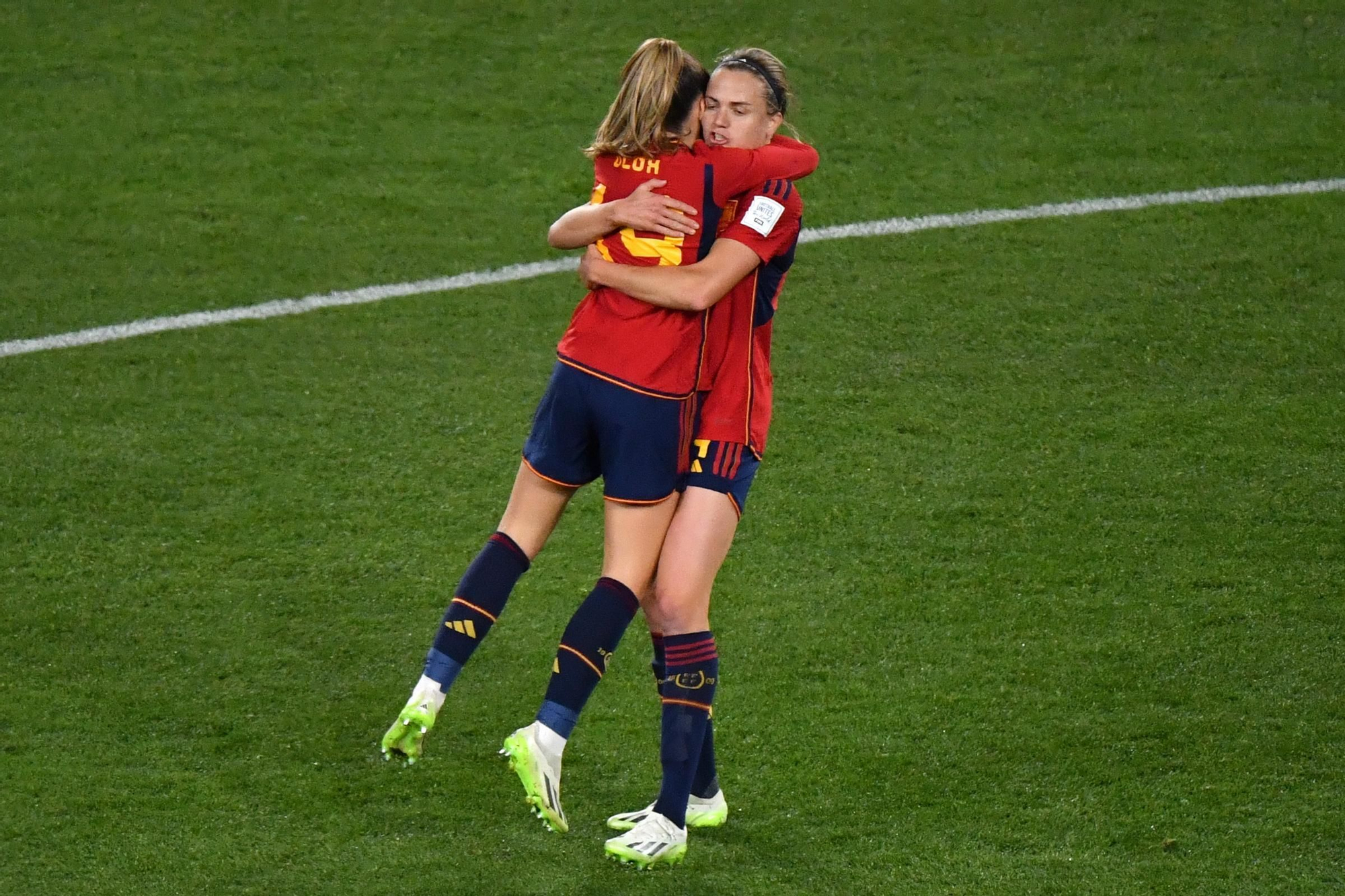 Les millors imatges de la selecció espanyola a la final del Mundial femení