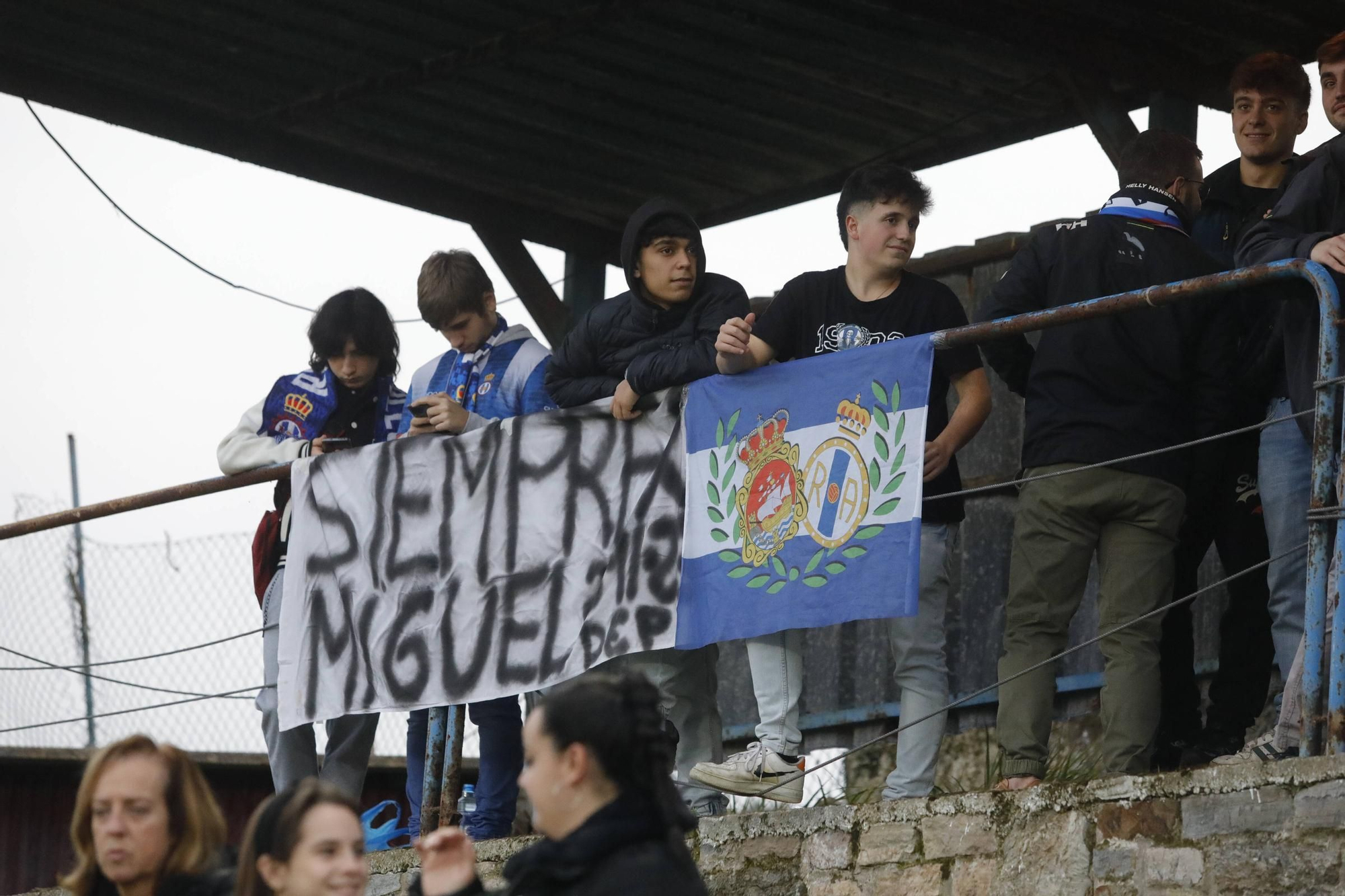 EN IMÁGENES: Así ha sido el derbi comarcal entre Marino y Avilés (0-0)