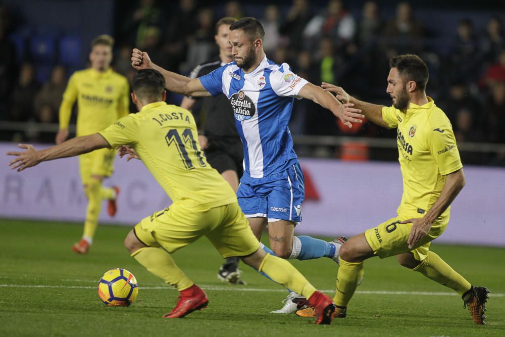 El Dépor rescata un punto de Vila-Real