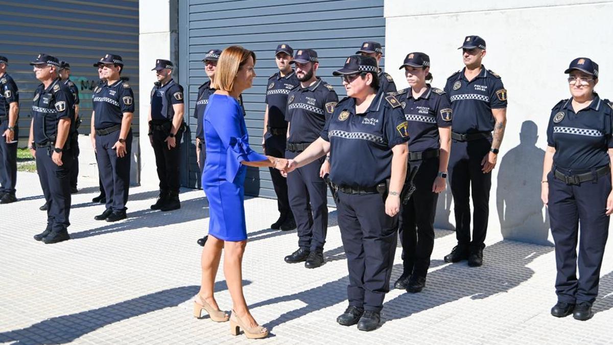 Pastor en un acto de la Policía Local en una imagen de archivo.