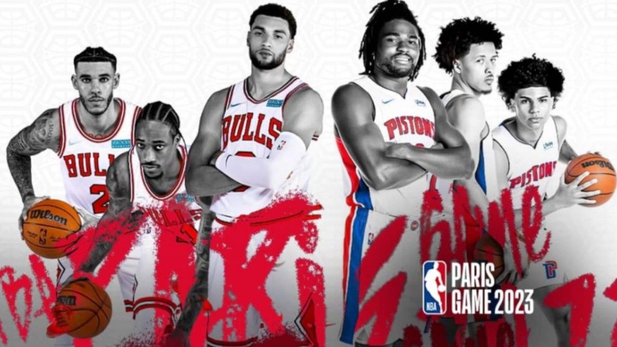 Los Bulls y los Pistons jugarán en París