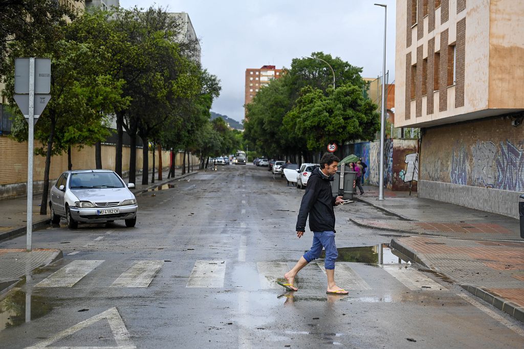 Las imágenes de la DANA a su paso por Cartagena