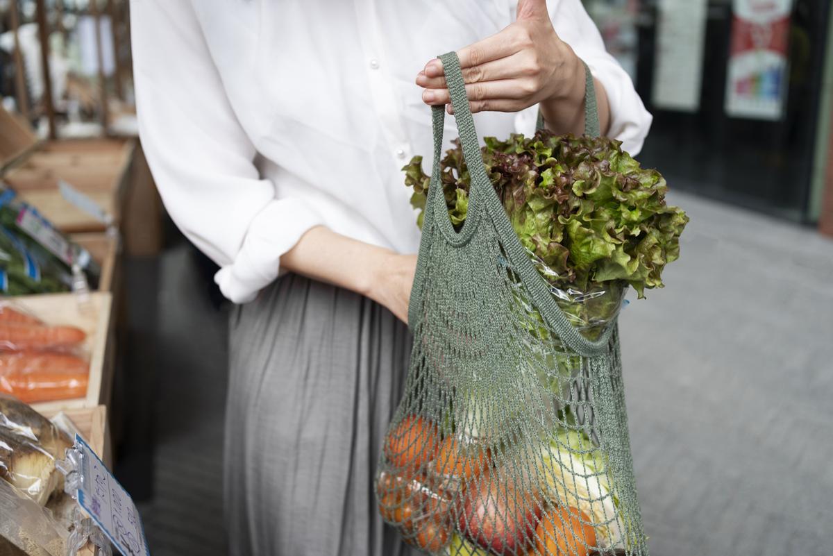 Una bolsa de supermercado