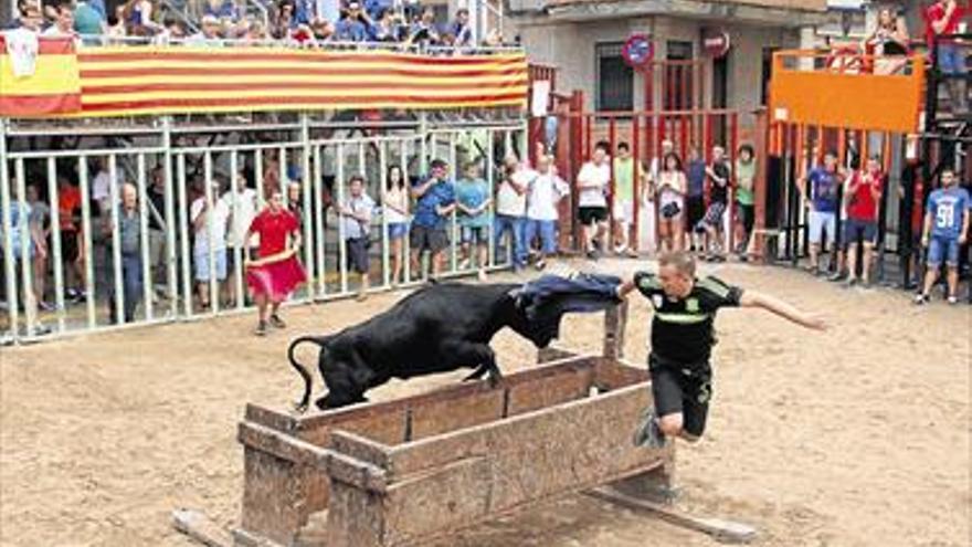 Borriol clausura el capítulo taurino de sus fiestas en honor a Sant Roc y Sant Bartomeu