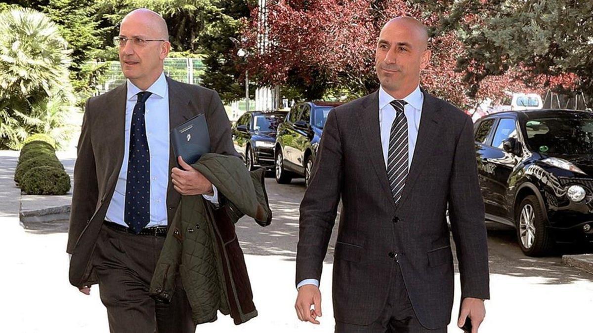 Rubiales defendió la trasparencia de la RFEF