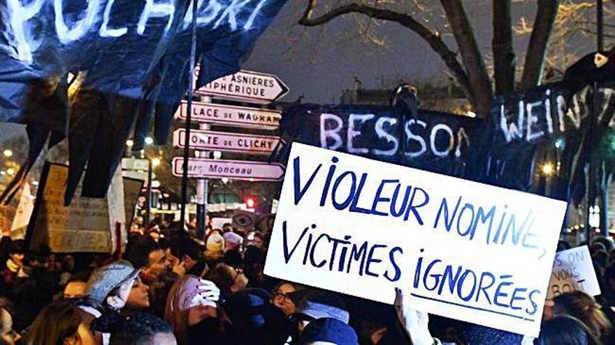 Protestes a la gala del cinema francès pel guardó a Roman Polanski
