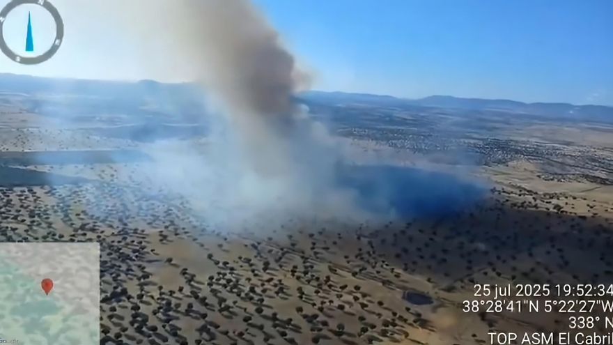 Nuevo incendio forestal en Córdoba: el Infoca actúa en Valsequillo