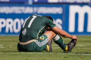 Sanchidrián jugó con el Cacereño casi dos meses con la rótula fracturada