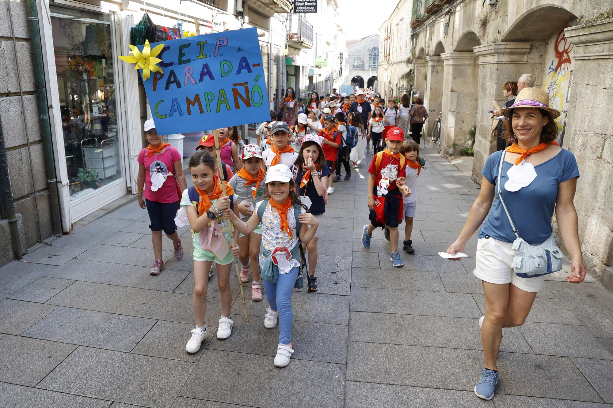 Correlingua toma as rúas de Pontevedra con máis de 1.500 escolares