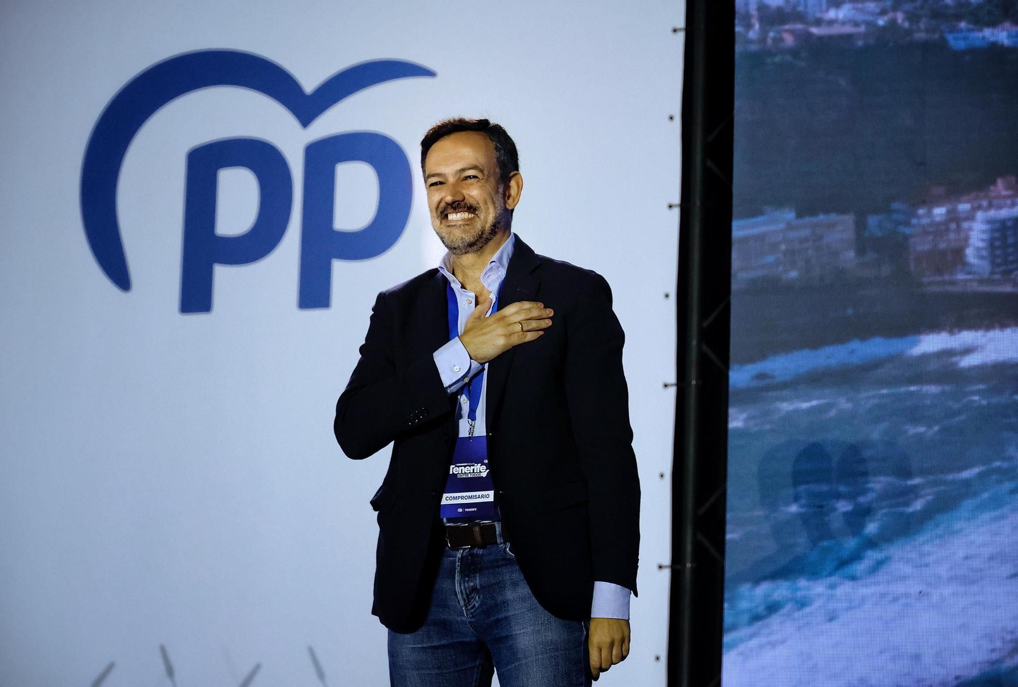 X Congreso Insular del Partido Popular, donde Lope Afonso ha sido elegido como presidente de los populares en Tenerife