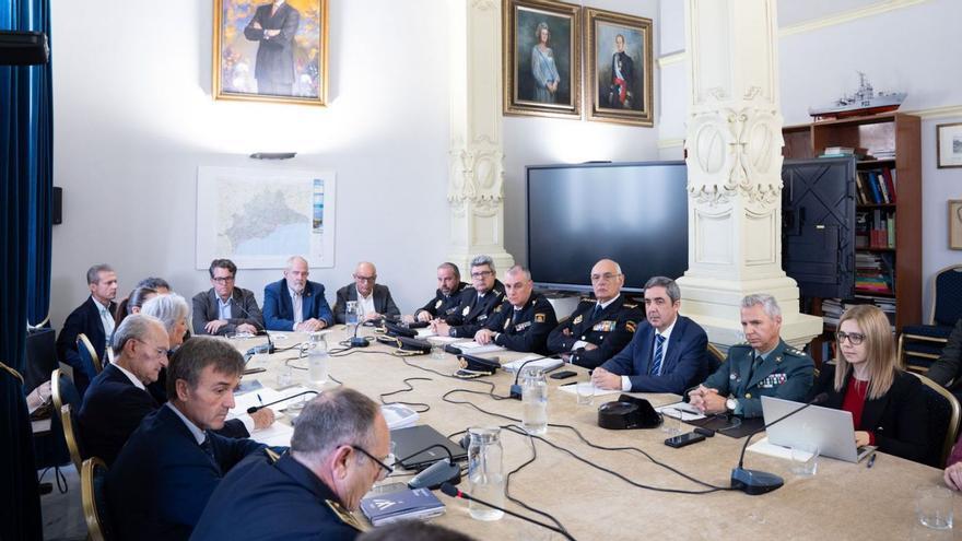 Reunión con motivo del dispositivo especial de seguridad por la Semana Santa.