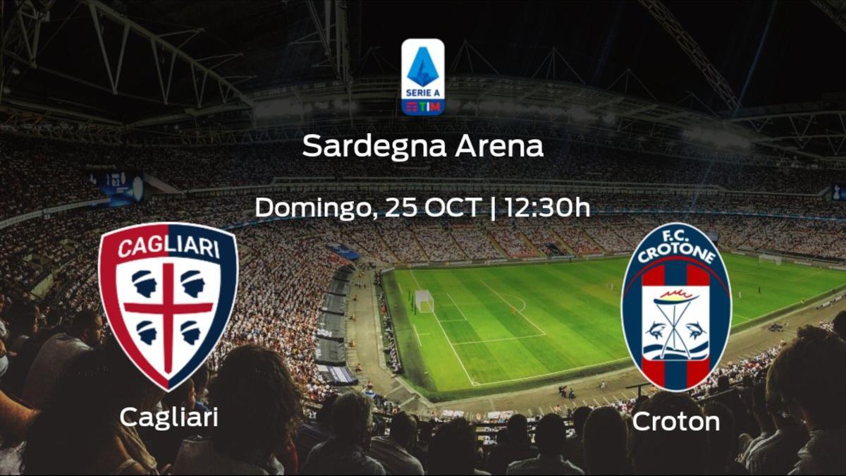 Previa del encuentro: el Cagliari recibe al Crotone en la quinta jornada