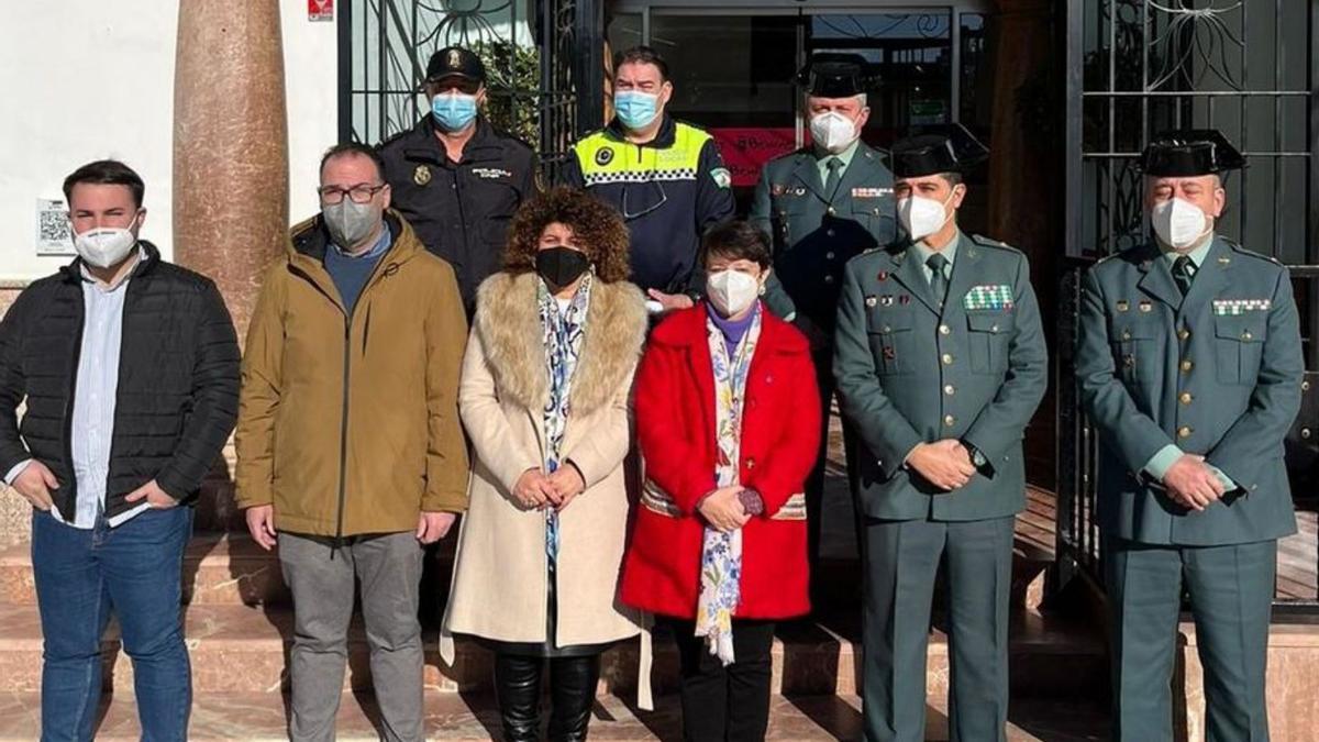 Rafaela Valenzuela copreside la Junta de Seguridad de Benamejí.