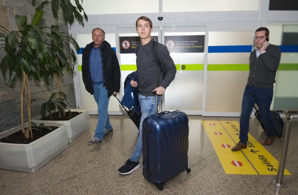 Davy Roef llega a A Coruña para jugar en el Dépor