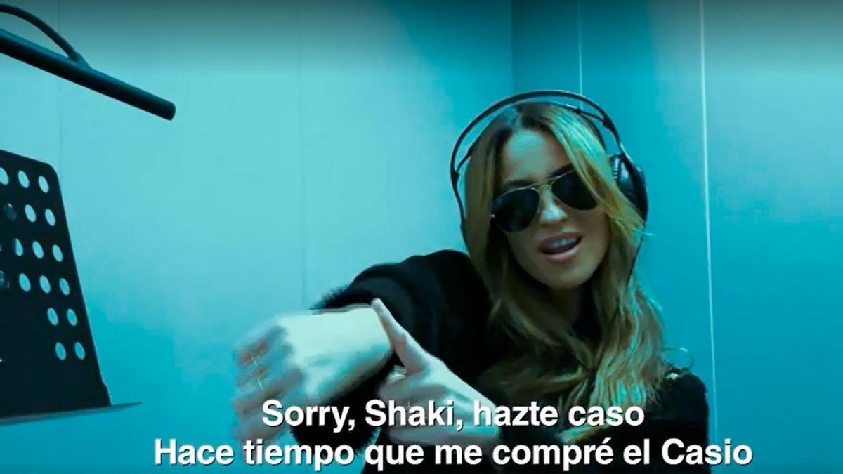 La canción de Clara Chía como respuesta al tema de Shakira: &quot;Sorry, Shaki, hazte caso, hace tiempo que me compré el Casio&quot;