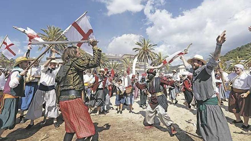 Una imagen de las pasadas fiestas del Firó de Sóller, donde se produjo una agresión.