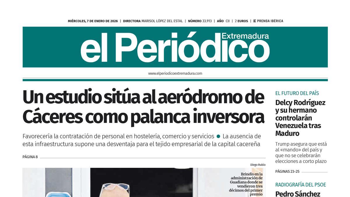 Consulta la portada correspondiente al día 7 de enero de 2026