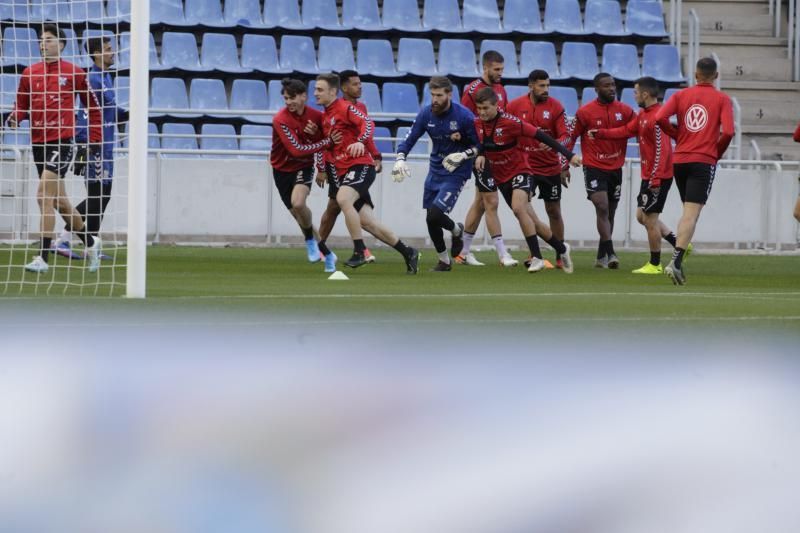 Entrenamiento del Tenerife  | 21/01/2020 | Fotógrafo: Delia Padrón