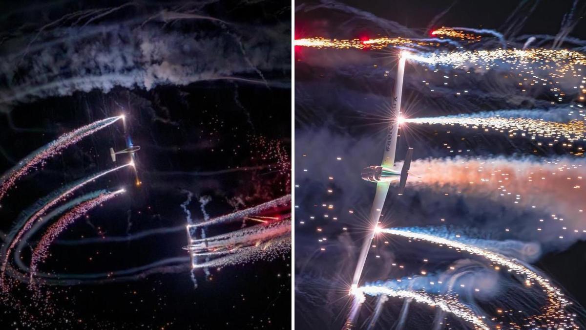 VÍDEO: Así será el espectáculo aéreo nocturno de Gijón
