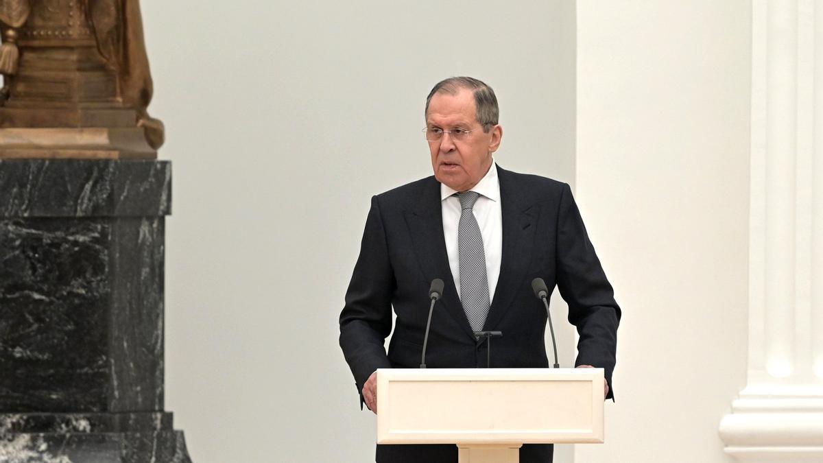 El ministro de Exteriores de Rusia, Serguei Lavrov.