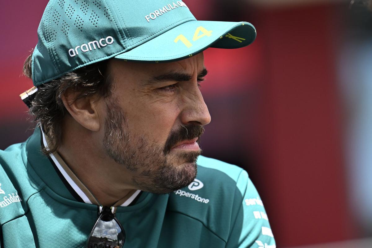 Fernando Alonso, piloto de Aston Martin