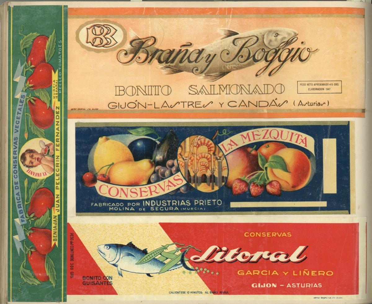 Un recorrido histórico por tabletas de chocolate y carteles gracias a una donación al Pueblo de Asturias (en imágenes)