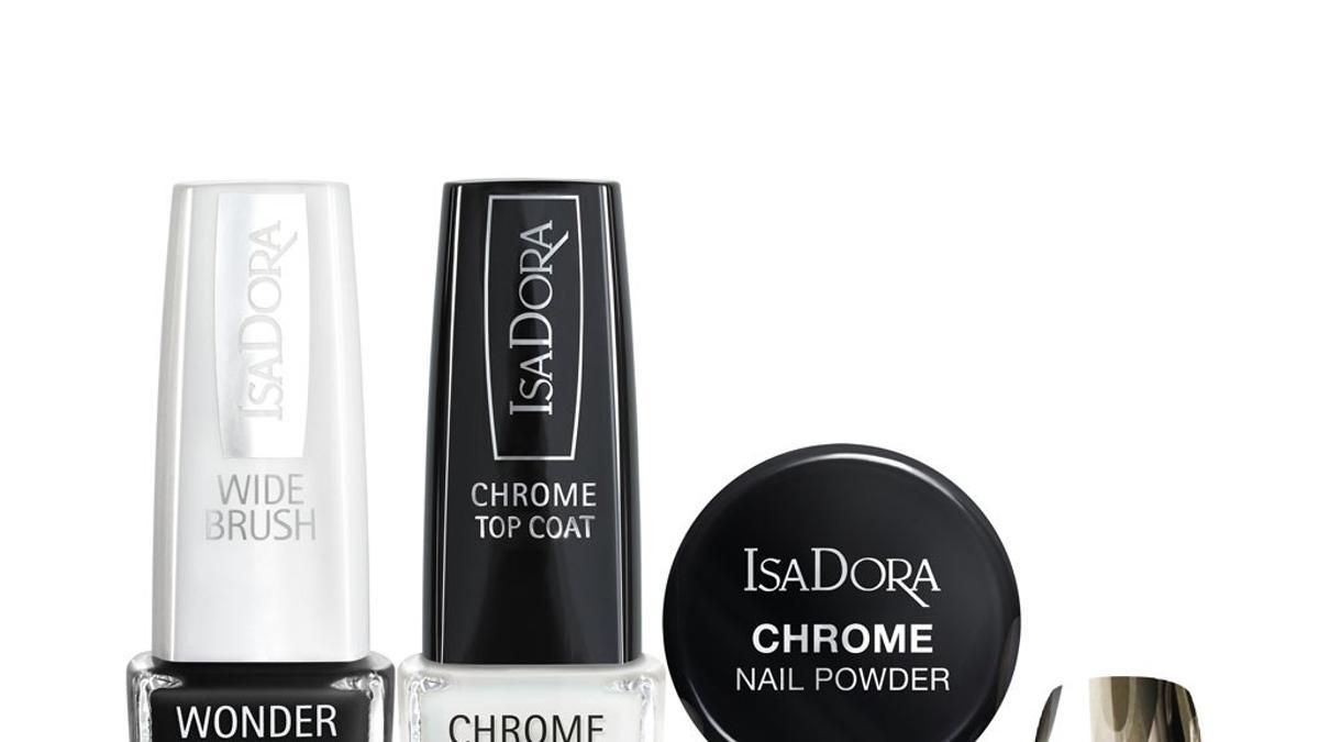 El kit Chrome Nails de Isadora