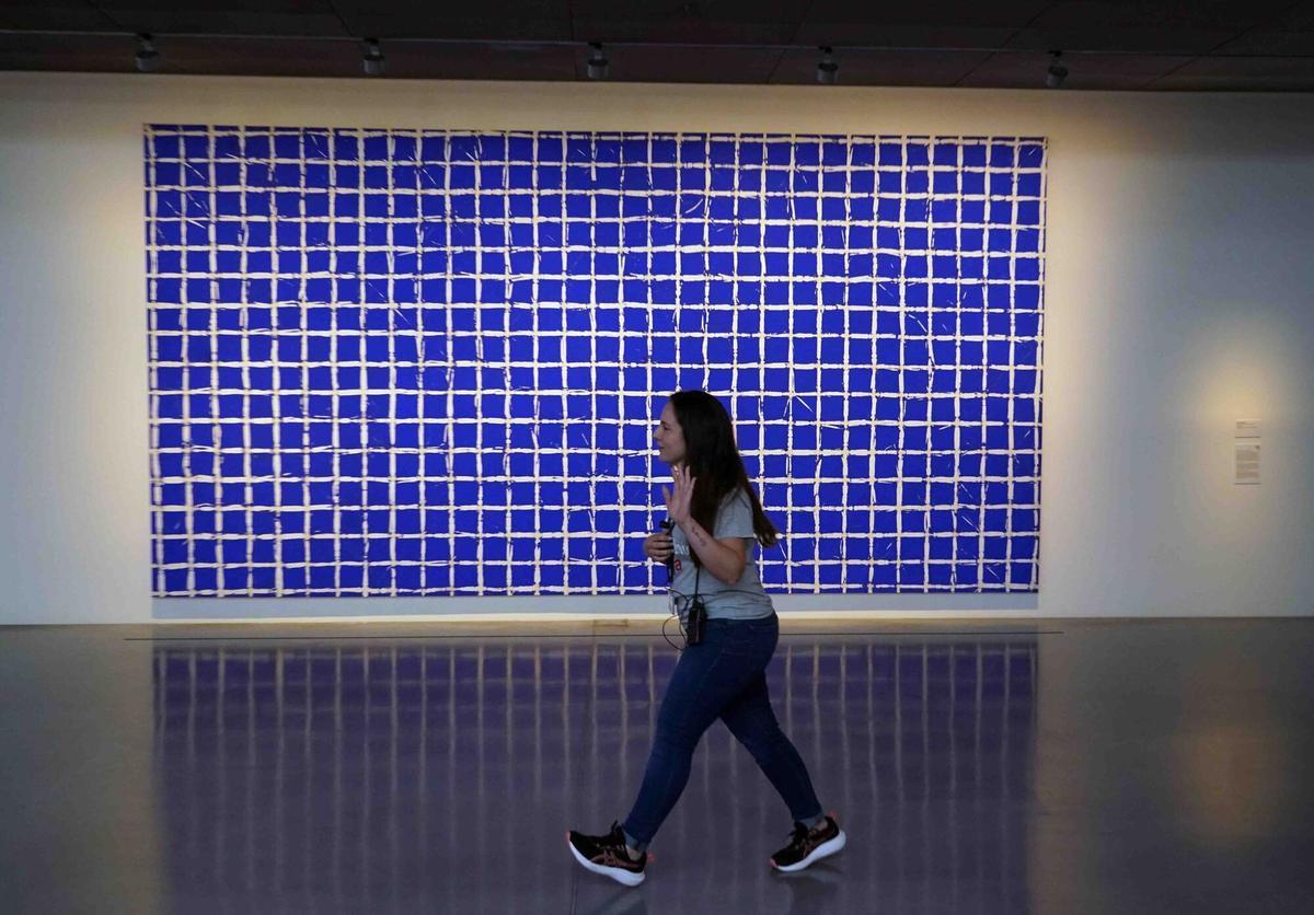 Presentación de la nueva colección semipermanente 'To Open Eyes. Miradas de artista' en el Centre Pompidou