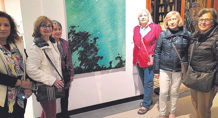 Gloria, María del Mar, Danielle, María Apolonia y Teresa.