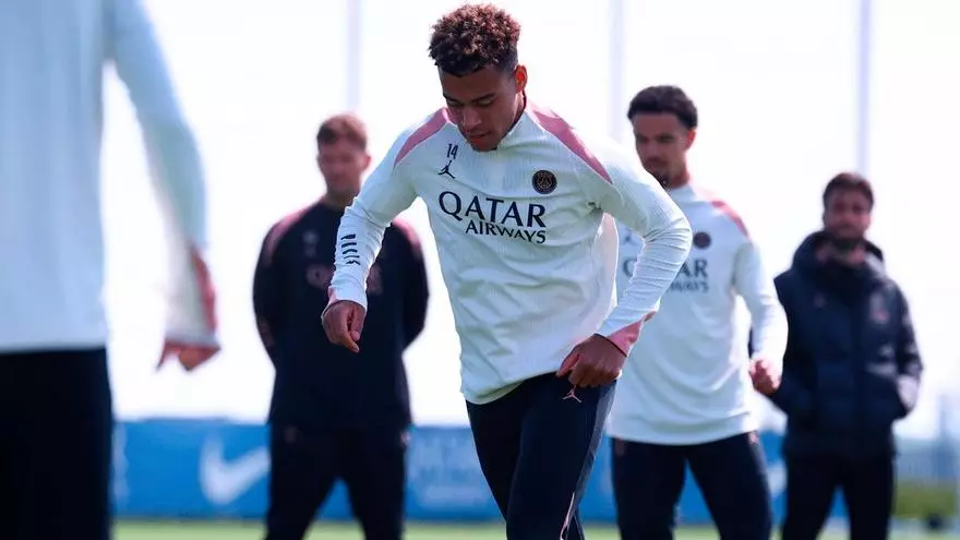 El PSG se prepara para la vuelta de semifinales ante el Arsenal